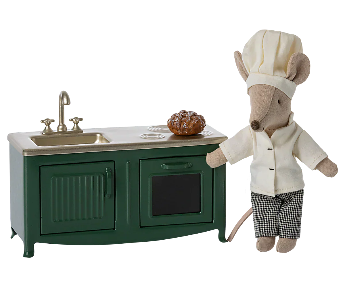 Maileg Kitchen, Mouse - Dark Green